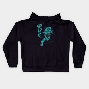 Blue Gonzo Kids Hoodie